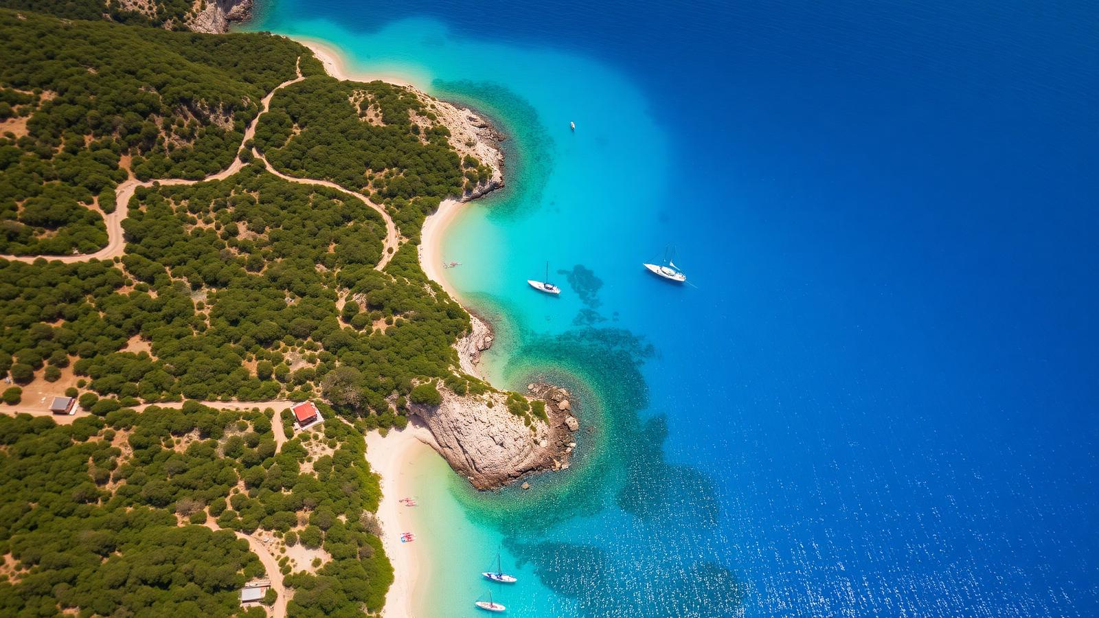 Corfu coastline